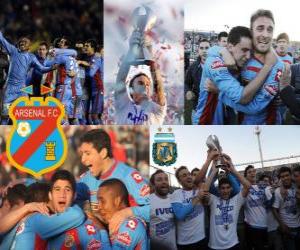 yapboz Lig takımlarından Arsenal, Clausura şampiyonu 2012, Arjantin